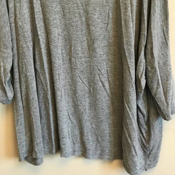 We The Free M gray turtleneck tunic top - Picture 8 of 9